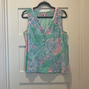 Lilly Pulitzer Essie tank top